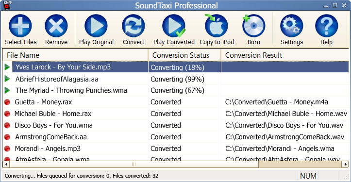 SoundTaxi Professional Screenshot